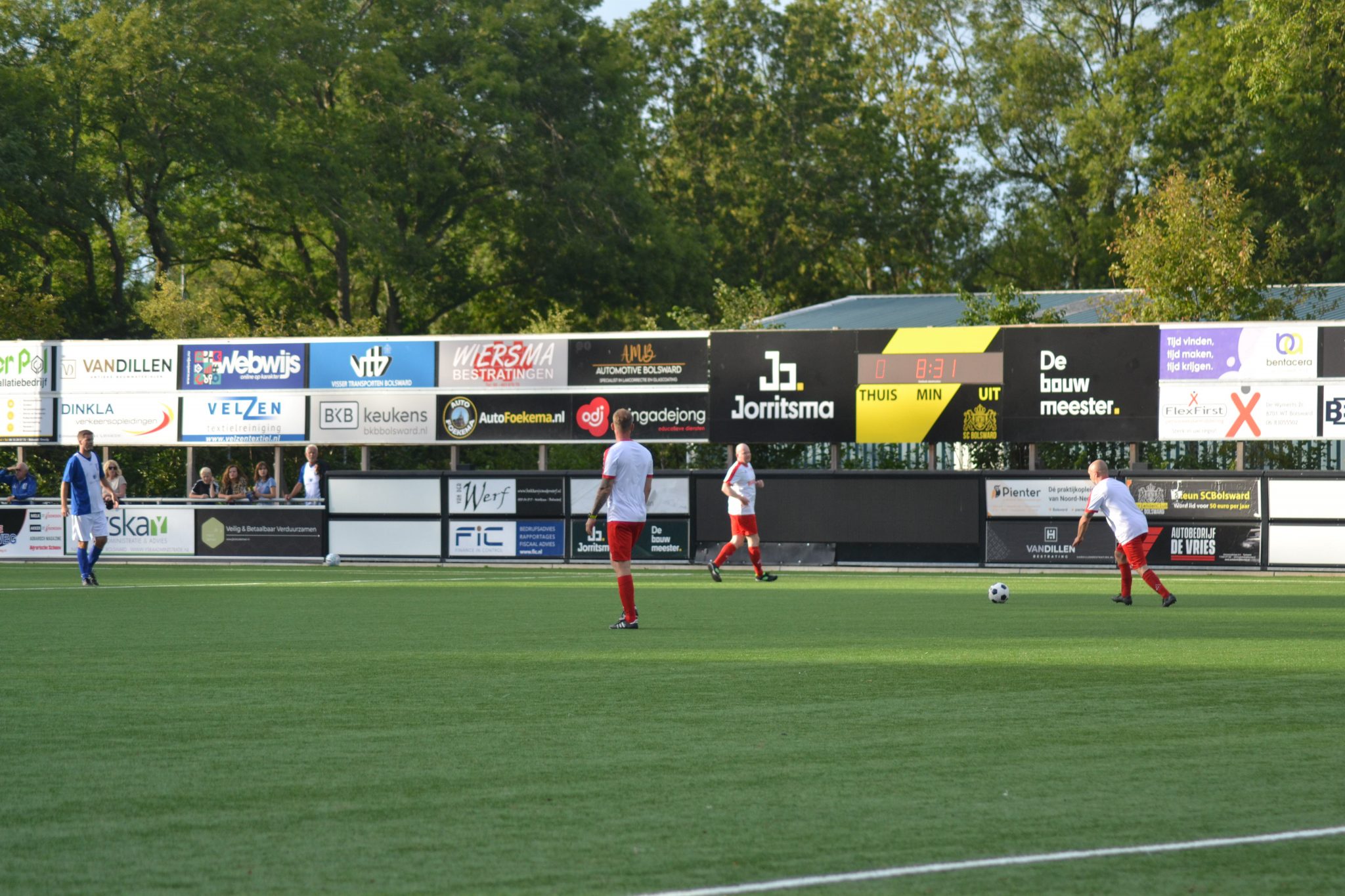 De wedstrijd CAB RES 104