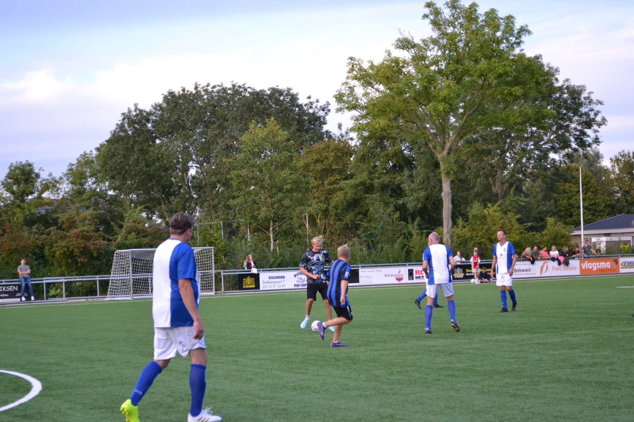 De wedstrijd CAB RES 166