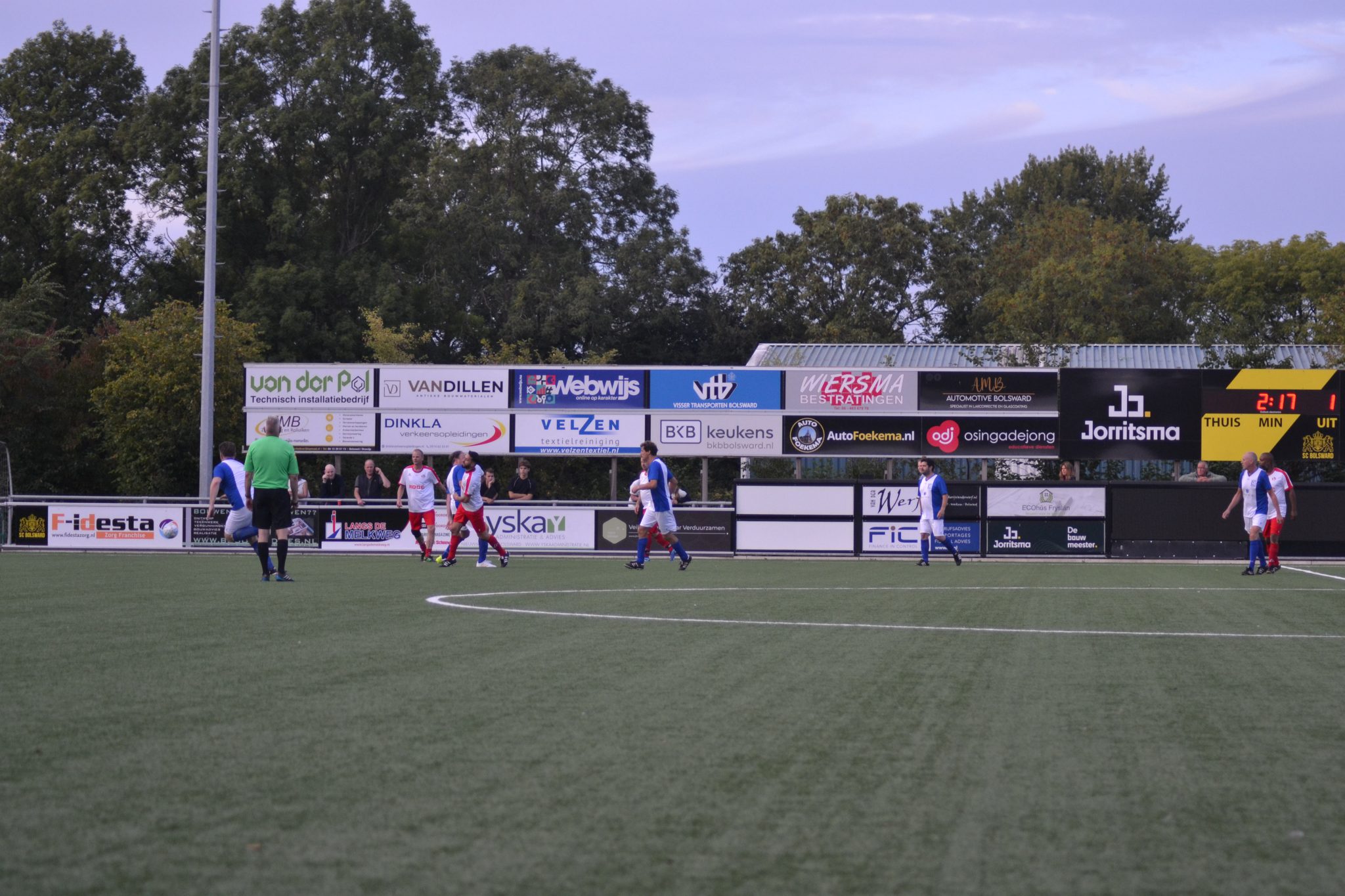 De wedstrijd CAB RES 183