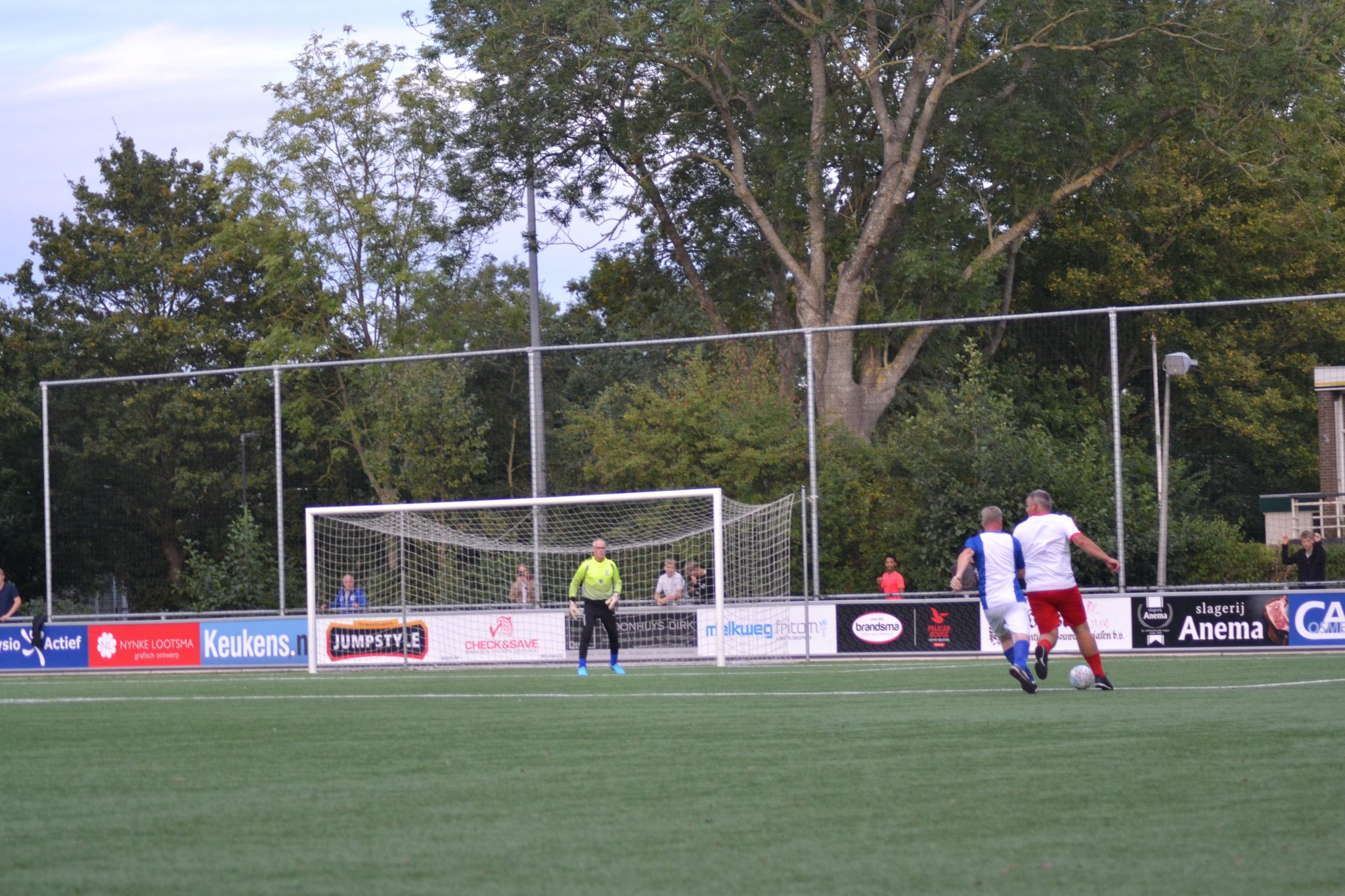 De wedstrijd CAB RES 204