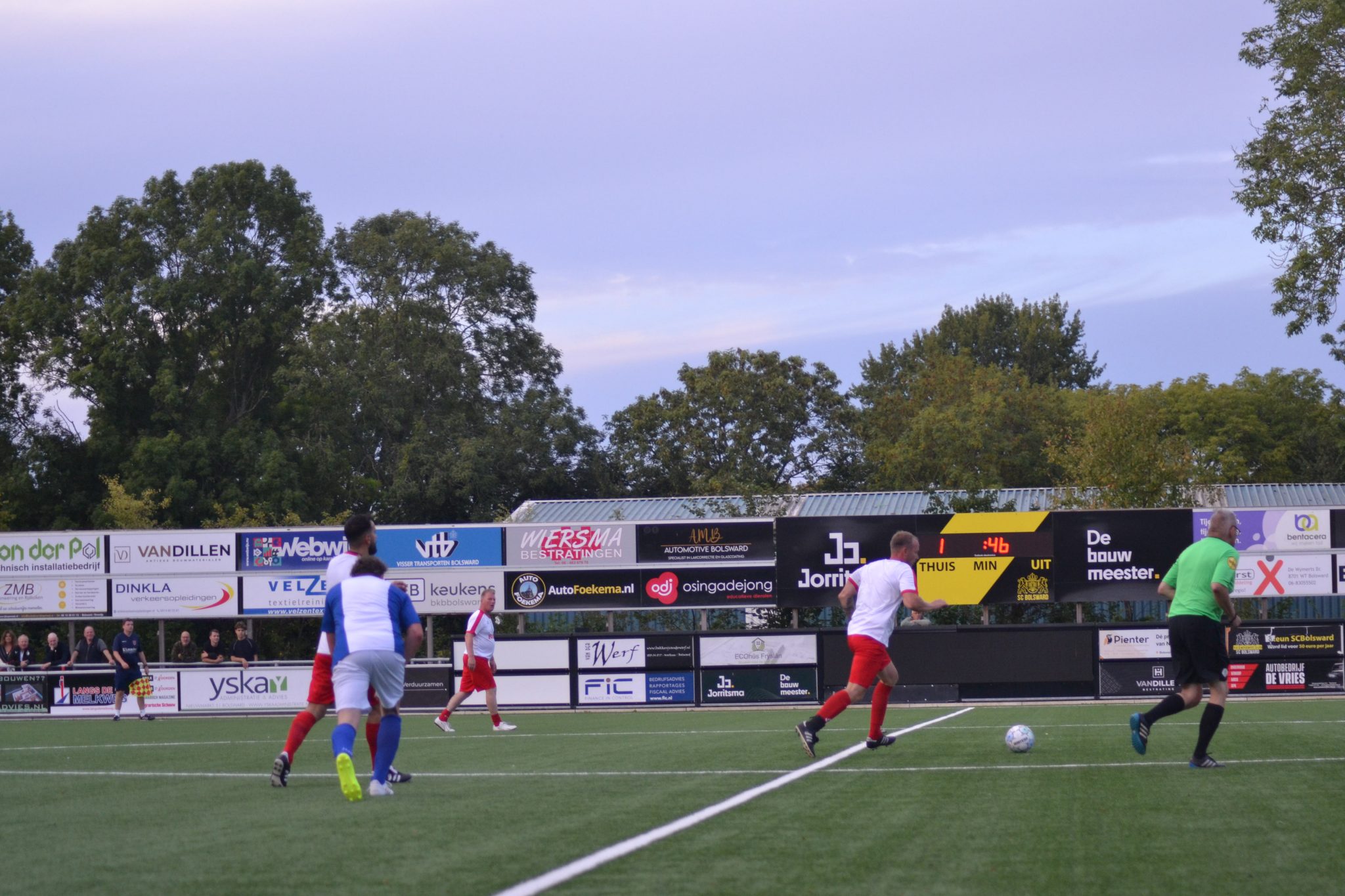 De wedstrijd CAB RES 205