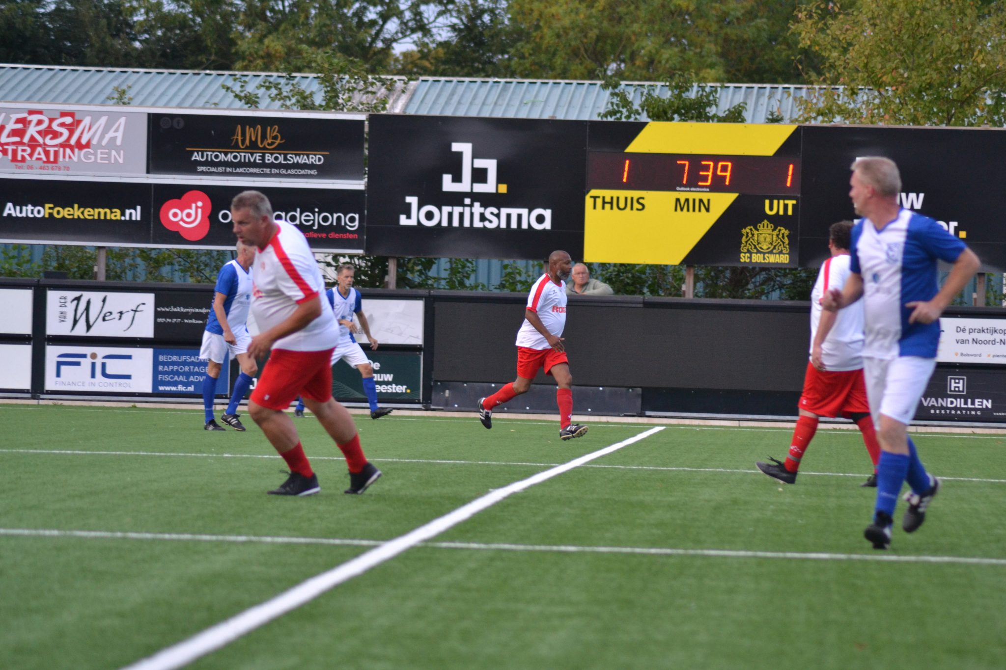 De wedstrijd CAB RES 209