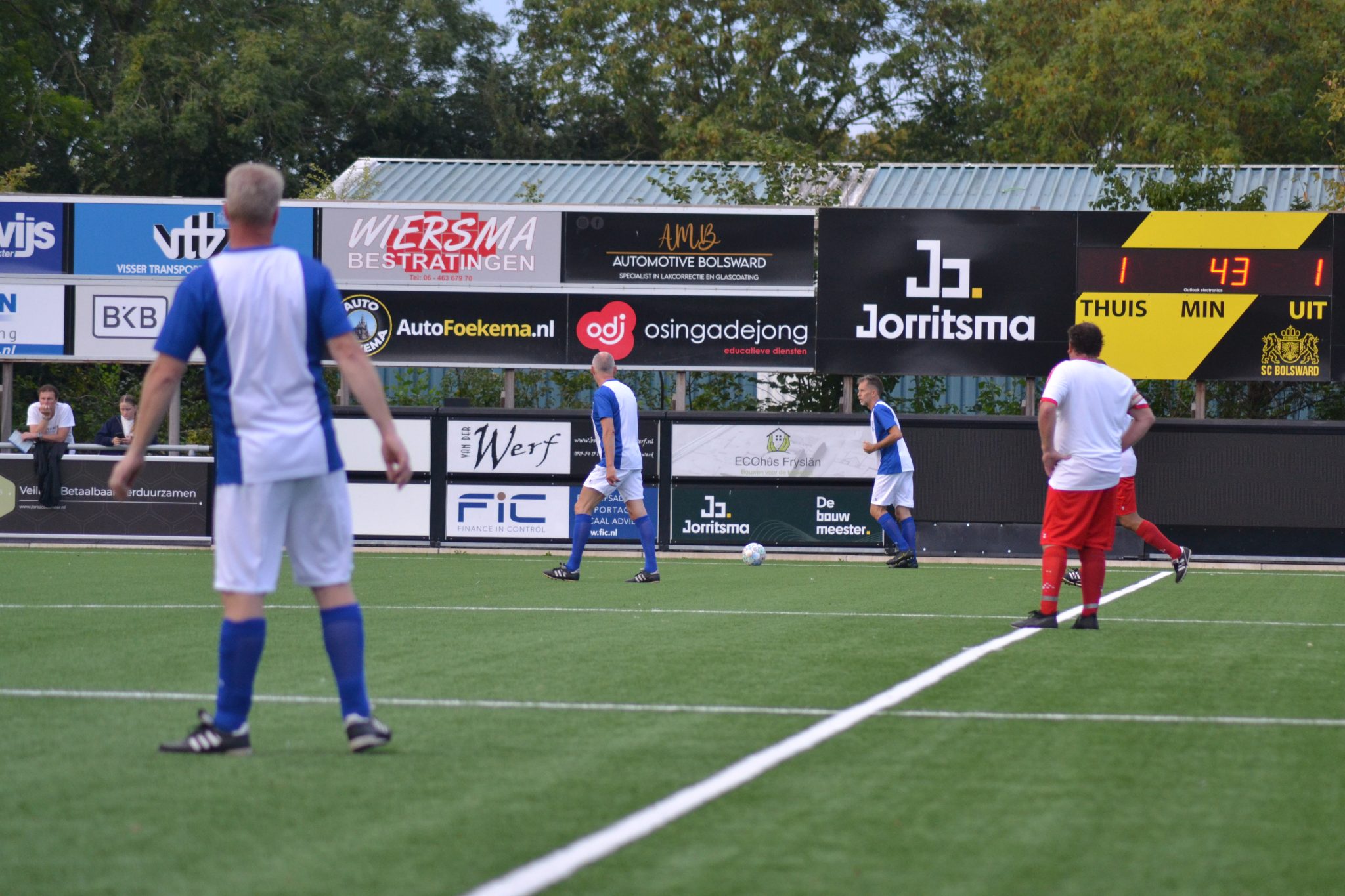 De wedstrijd CAB RES 210