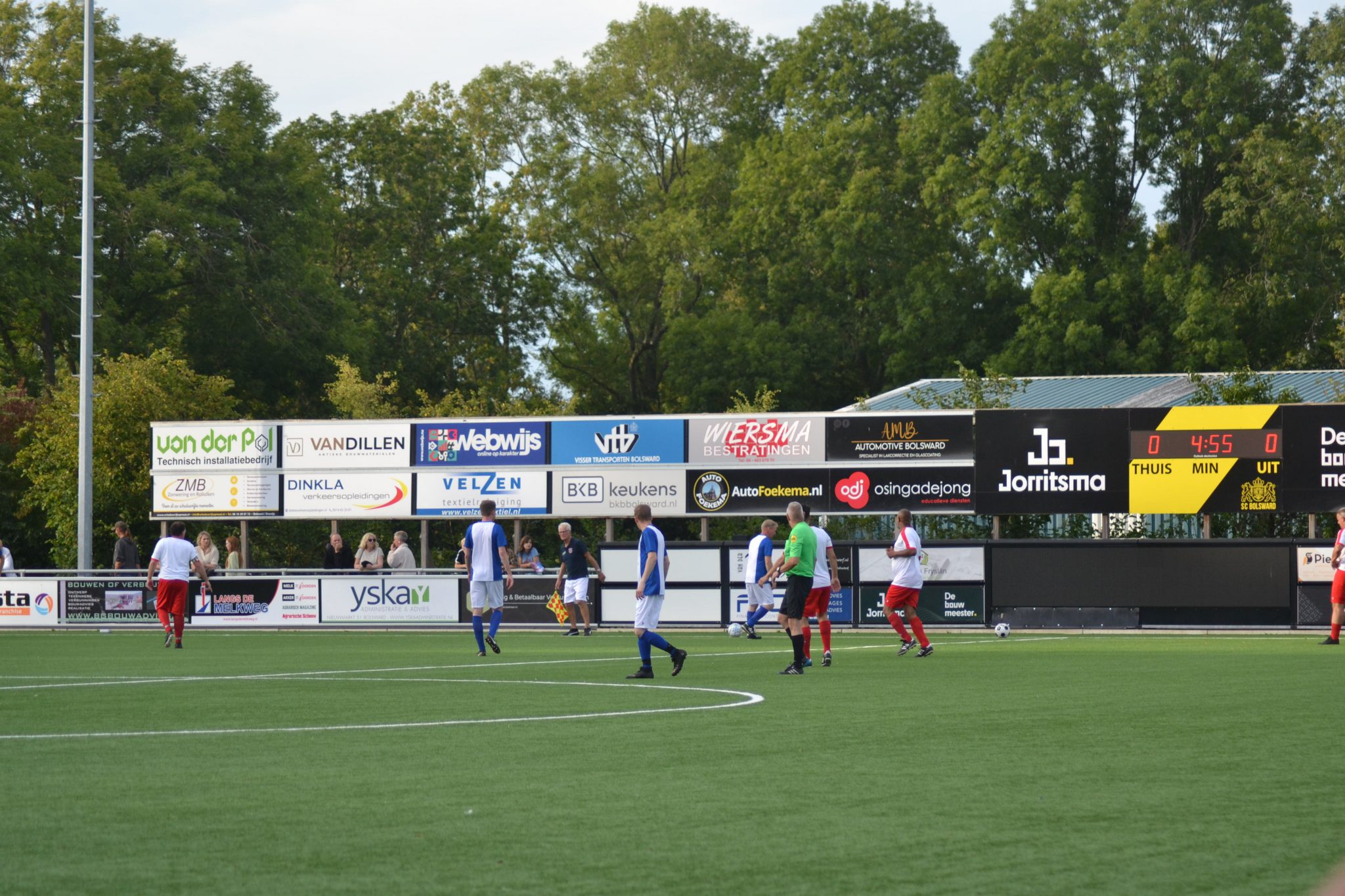 De wedstrijd CAB RES 82