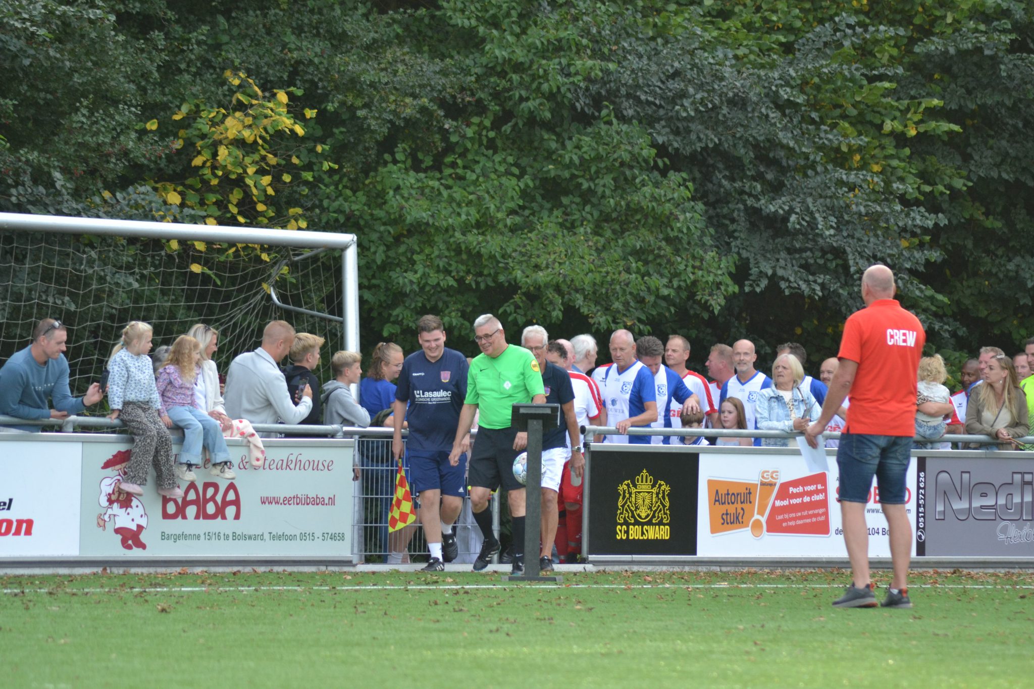 De wedstrijd CAB RES