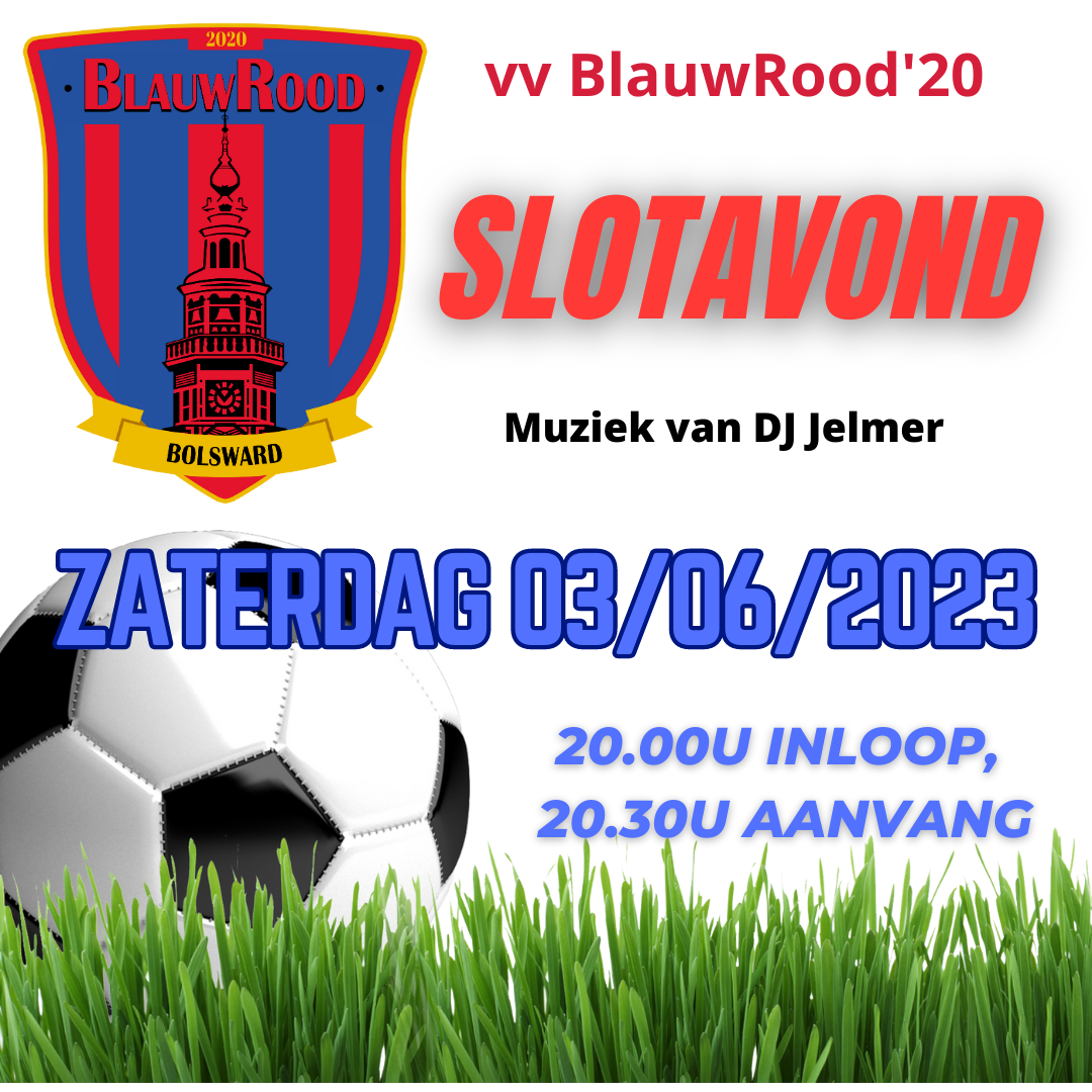 Slotavond vvBlauwRood'20